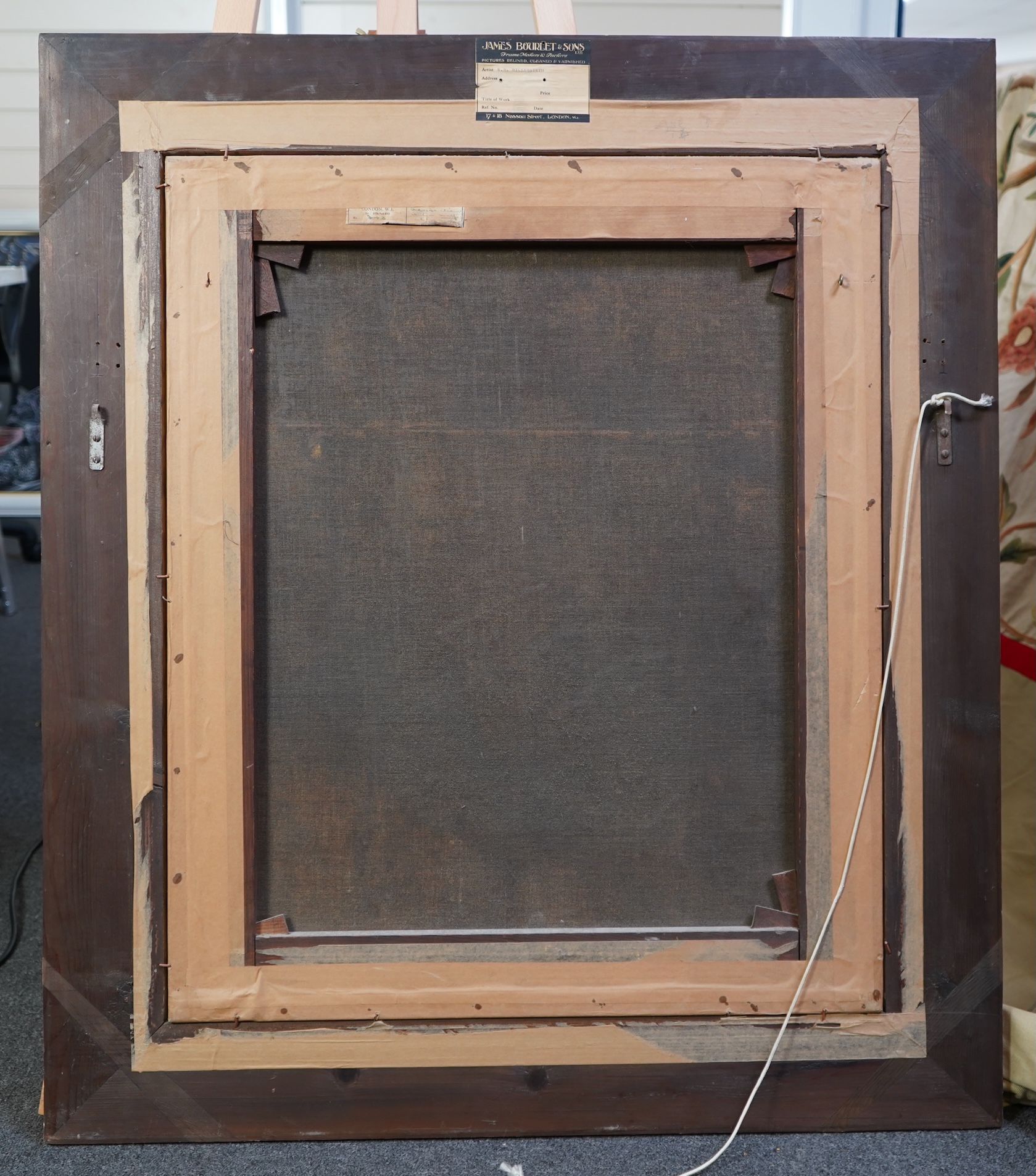 William Scott, 19th century, A pair of Bickersteth family portraits, probably a husband and wife